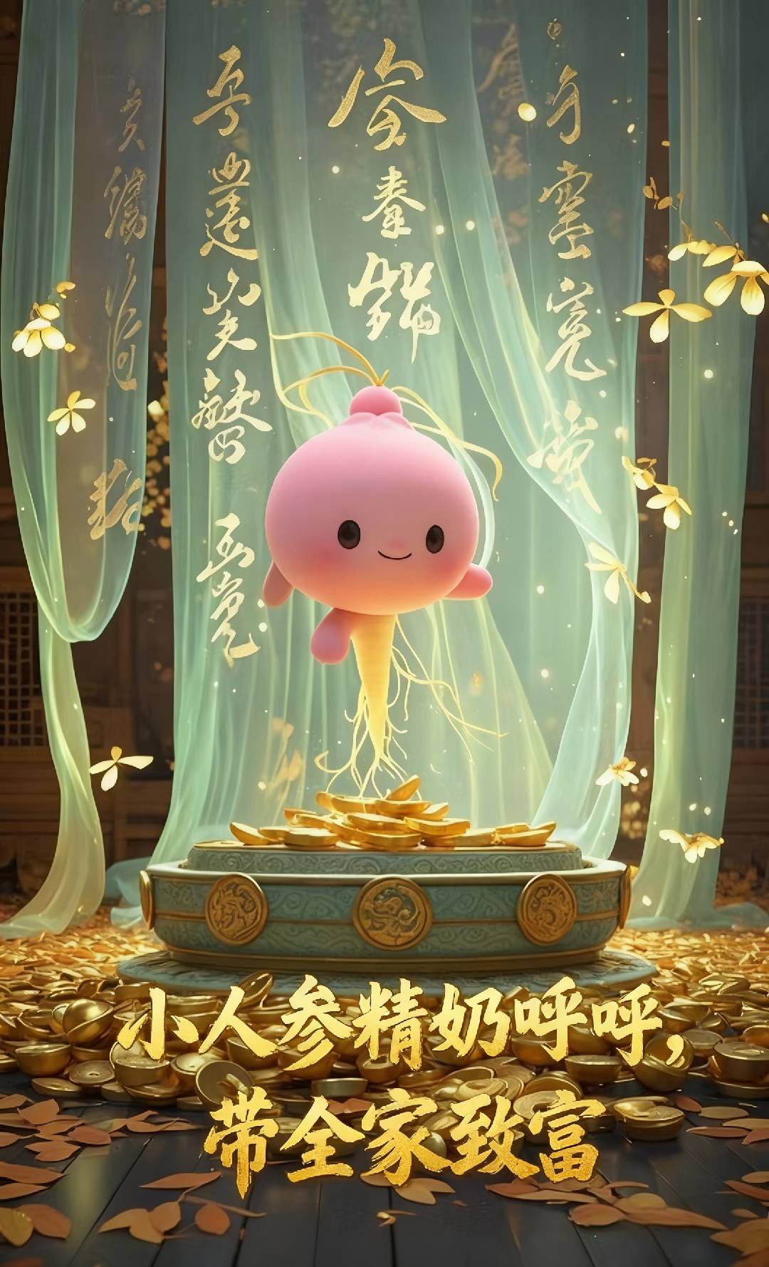 小人参精奶呼呼带全家暴富_枫叶短剧聚合网